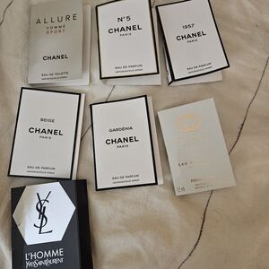 Chanel and Gucci Perfume Samples